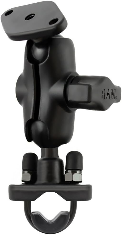 RAM MOUNTS RAM-B-149ZAU Double Ball Handlebar Mount with Short Arm