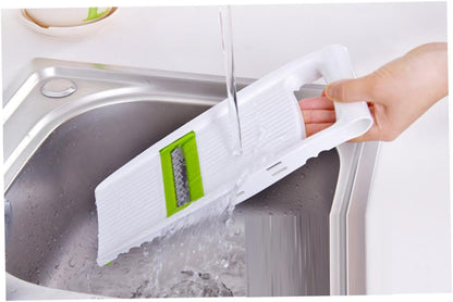 PRETYZOOM Multifunctional Vegetable Slicer Peeler Grater with Blades Kitchen Tool for Efficient Vegetable Shredding Easy Salad Prep and Food Chopping