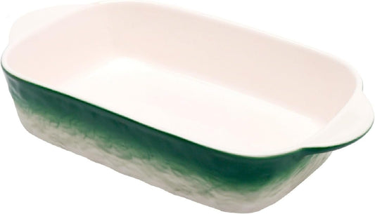 DAWRIS Casserole Dishes for Oven, 9x6" Ceramic Cookware Bakeware Sets, Porcelain Baking Dishes, Rectangular Lasagna Pans Deep with Handles for Baking Cake Kitchen, Oven Safe