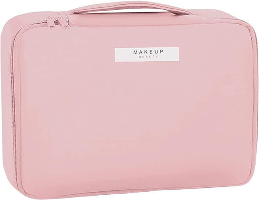 Women's Travel Beauty Case Make Up Bag Make Up Bag for Women Travel Useful Accessories, pink