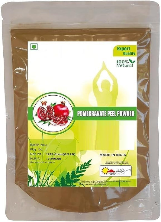 NACHT Pomegranate Peel Powder for natural face pack- 227 GM