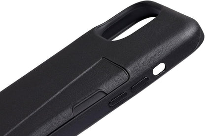 Bellroy Phone Case – 3 Card for iPhone 15 (Leather iPhone case, Phone Wallet) - Black