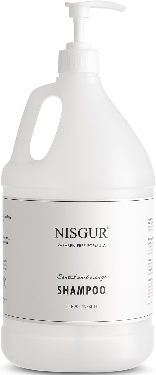Hotel Shampoo Gallon Size 1 Gallon Each Total 2 Gallon Jugs with Extra Pump Dispenser to Refill Wall-Mounted and Stand Dispenser Hotel Toiletries Bulk