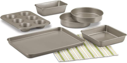 Cuisinart 6-Piece Classic Bakeware Set, Champagne