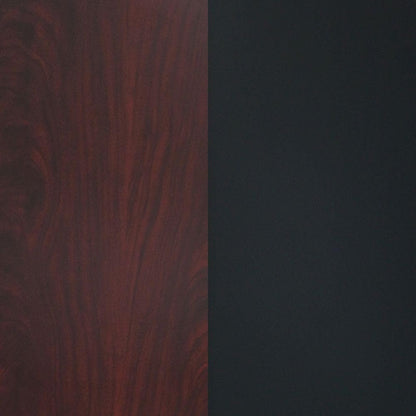 Flash Furniture 36-Inch Round Table Top with Black or Mahogany Reversible Laminate Top