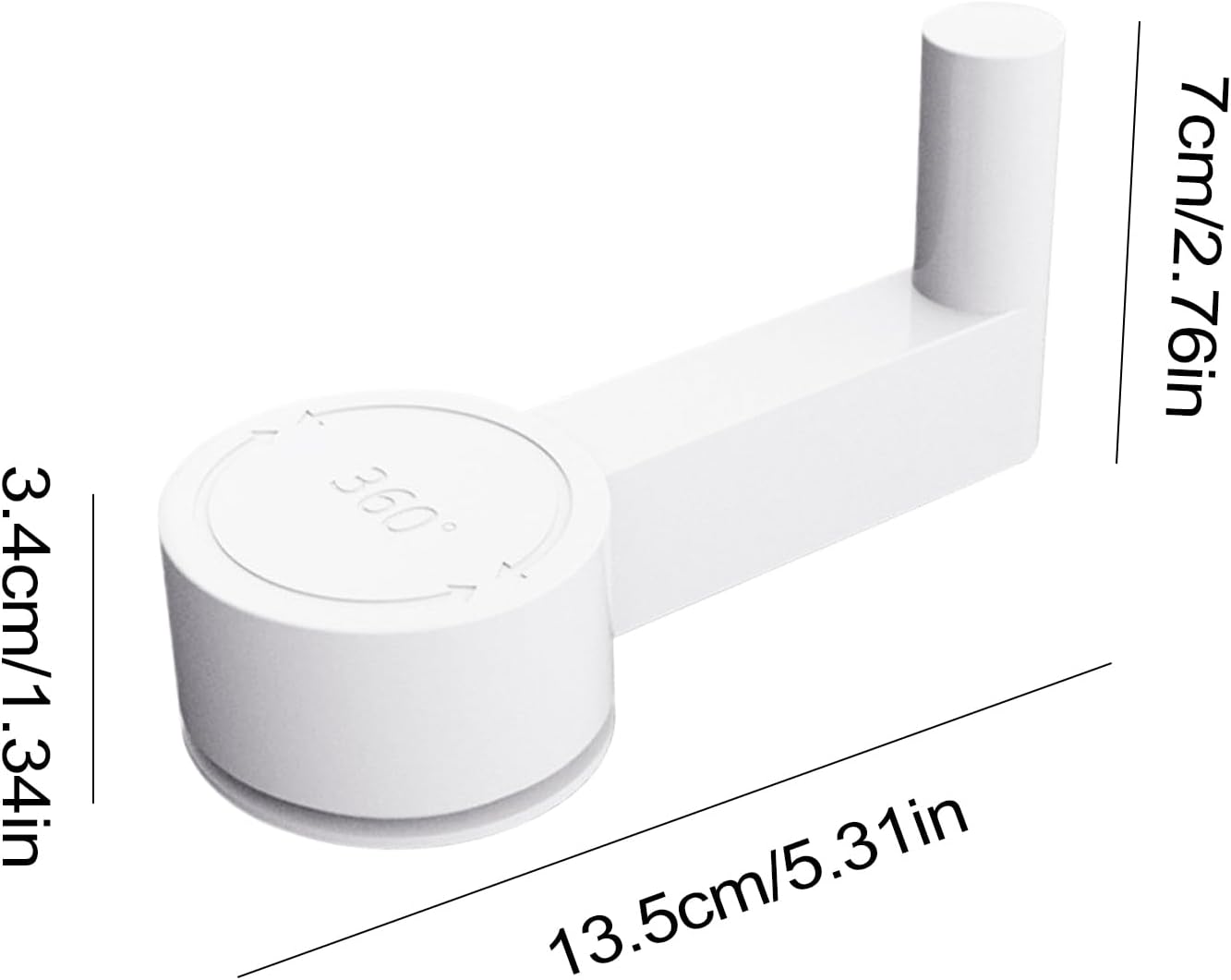 Door Lever Lock, Baby Proofing Tool, Pet Safety Guard, Easy Install Adhesive Mount, Lever Compatible Design For Bathroom, Bedroom, Vacation Properties, Neutral Color