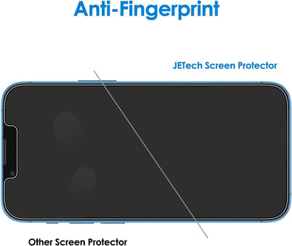 JETech Privacy Screen Protector for iPhone 16e 2025, iPhone 13/13 Pro 6.1-Inch, Anti Spy Tempered Glass Film, 2-Pack