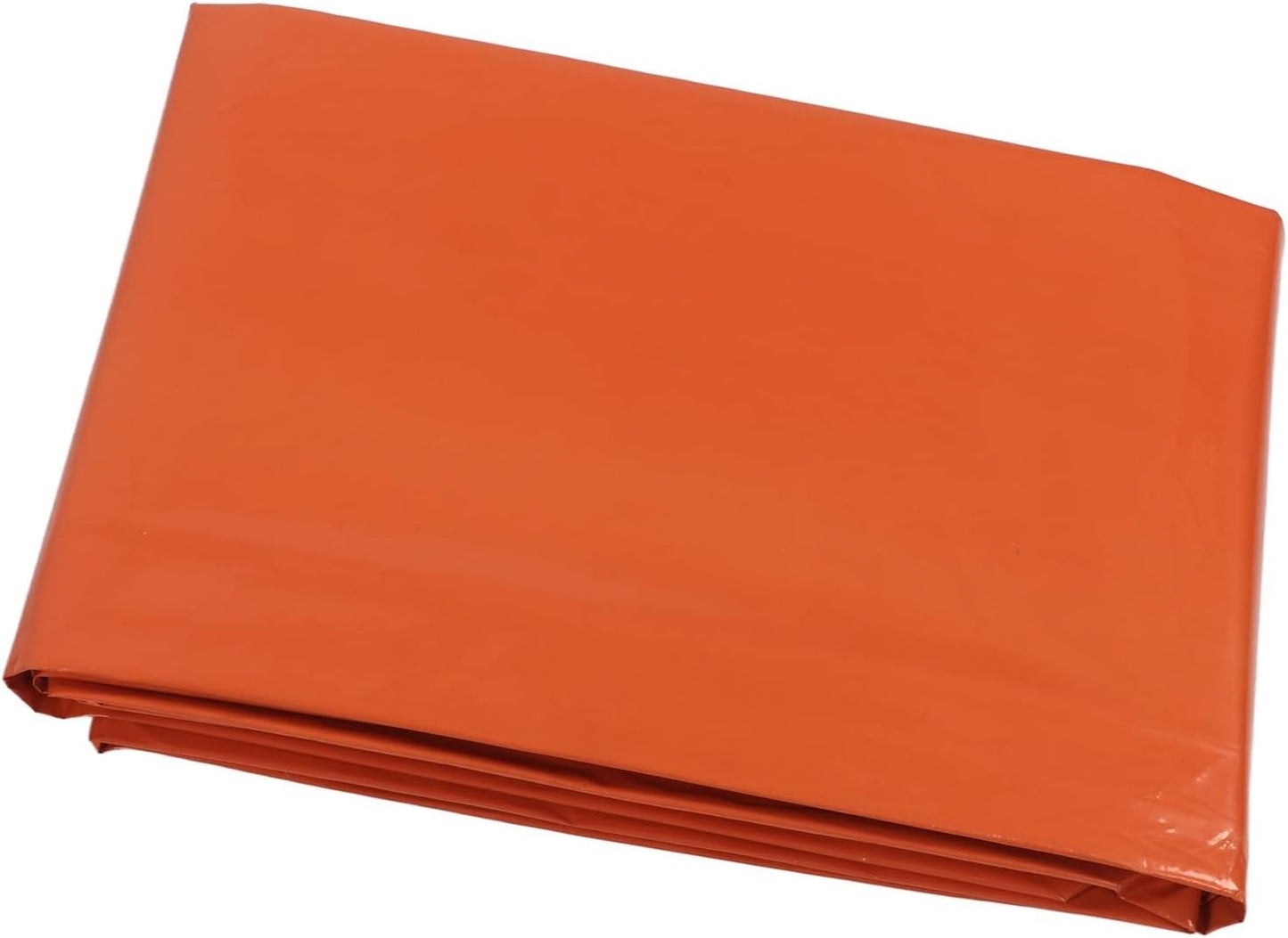 Survival Tent, Emergency Shelter Camping Tent with High Performance PE Aluminum Film for Outdoor Emergency (Orange Tent) (Orange Tent with Storage Bag)