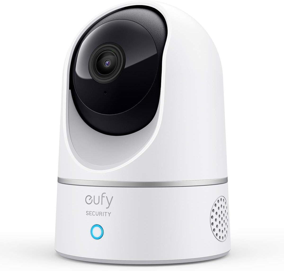 eufy Security Solo IndoorCam P24, 2K, Pan & Tilt, Indoor Security Camera, Wi-Fi Plug-in Camera, Human & Pet AI, Voice Assistant Compatibility, Night Vision, Motion Tracking, HomeBase not Compatible