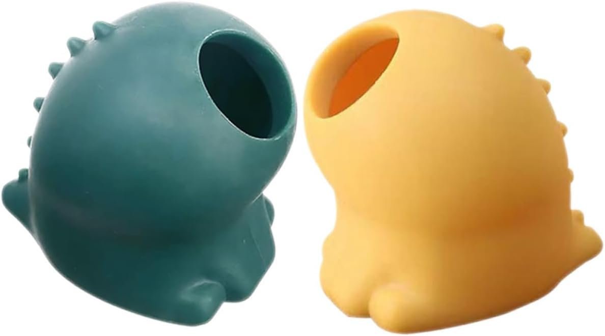 CRILSTYLEO 2Pcs Silicone Egg Separator Egg Yolk Divider Kitchen Gadgets for Baking Cooking and Food Prep Easy