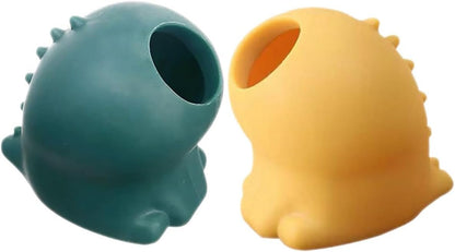 CRILSTYLEO 2Pcs Silicone Egg Separator Egg Yolk Divider Kitchen Gadgets for Baking Cooking and Food Prep Easy
