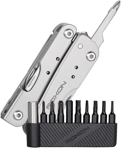 ROXON M2 14 in 1 Mini Multitool Small Lightweight with Folding Scissors Mini Storm