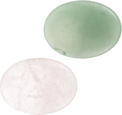 SHERCHPRY 2 Pezzi Pietra del massaggio facciale scolpire il viso massaggiatore viso facciale palma Raschiatura strumento Gua sha Massager massaggiatore per il corpo roccia della tigre