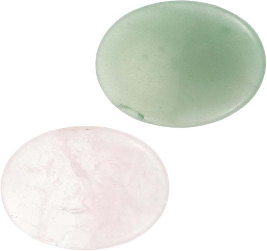 SHERCHPRY 2 Pezzi Pietra del massaggio facciale scolpire il viso massaggiatore viso facciale palma Raschiatura strumento Gua sha Massager massaggiatore per il corpo roccia della tigre