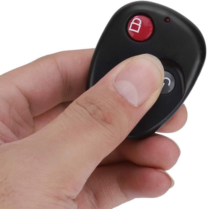 Anti-Theft Bike Lock 120dB Alarm Security Lock 0.1kg Ultralight Wireless Remote Control Alarm