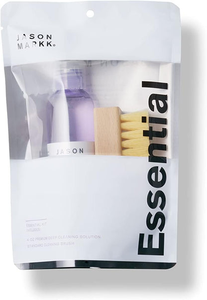 Jason Markk, Shoe Cleaner, Deep Cleaning Solution & Durables Brush, Sneaker Care, Ideal for Footwear, Leather, Rubber