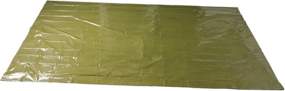 Happyyami 4pcs Survival Blanket Tent Windproof Emergency Tarp Warm Camping Accessory