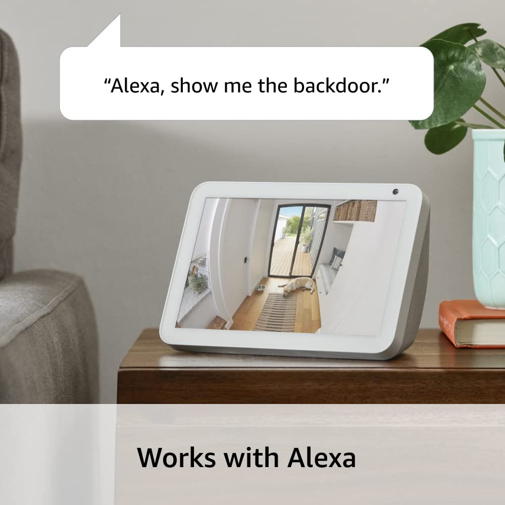 Ring Indoor Camera (2nd Gen) by Amazon | Plug-in pet Security Camera | 1080p HD Video, Privacy Cover, Wi-Fi, DIY alternative to a CCTV system | 30-day free trial of Ring Home