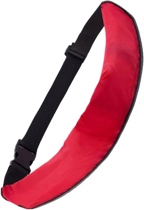 Manual Inflatable Belt Pack, Adjustable Belt Pack, Lightweight Survival Aid, Floating Device, Marine Rescue Tool, Portable Safety Equipment for Water Sports, 300x110x180mm