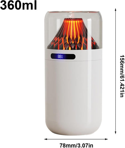 Umidifiers Diffuser, Home Aroma Machine, Portable Mist Maker, Cool Mists Umidifier, 3.07 x 3.07 x 6.14 inches, Ensuring Optimal Comfort & a Soothing Atmosphere for Relaxation Or Sleep