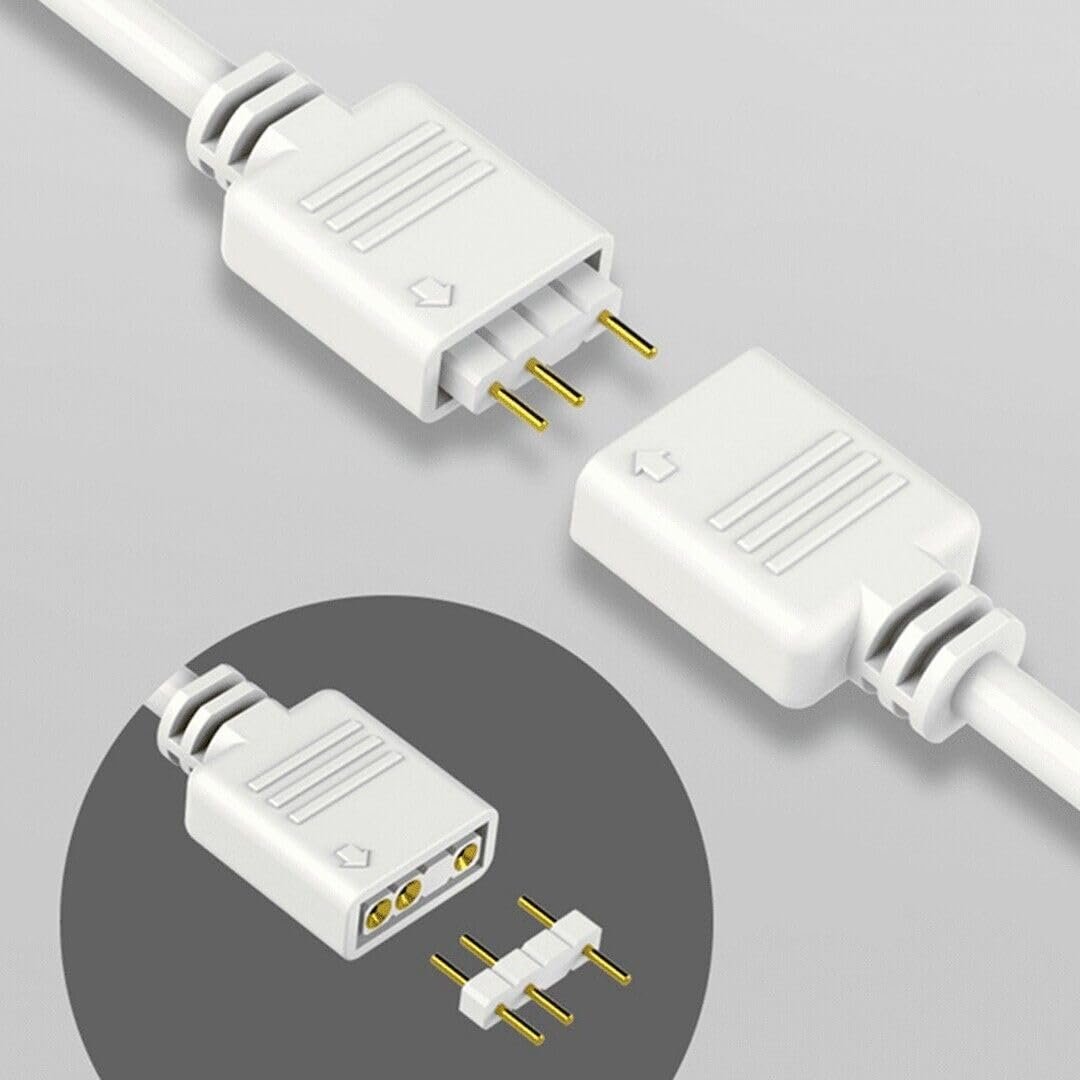 Coolmoon ARGB Splitter 5V 3 Pin Connector 1 to 4 (Black)