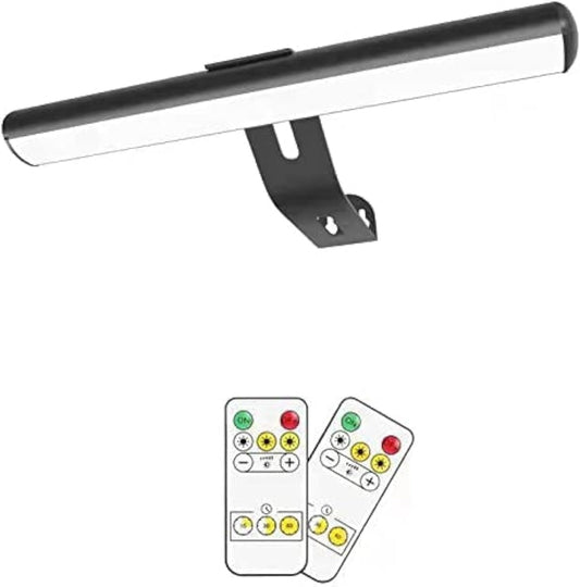 ZOCALOK Picture Light Battery Operated, Picture Lights for Wall, Wireless Picture Light with 2 Remotes, Picture Light for Paintings with 16 LEDs Head, 3Modes Dartboard Light with Timer for Art