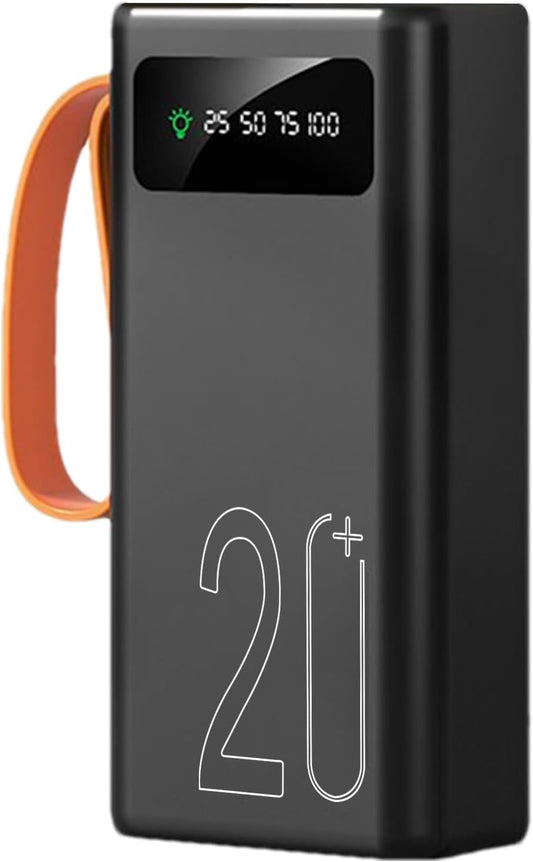 Solar Power Bank, Portable Cell Phone Charger, Long-Lasting External Battery Pack, 5.83x2.8x1.89 Inches, Compact Idealfor Charging Devices During Outdoor Camping and Hiking