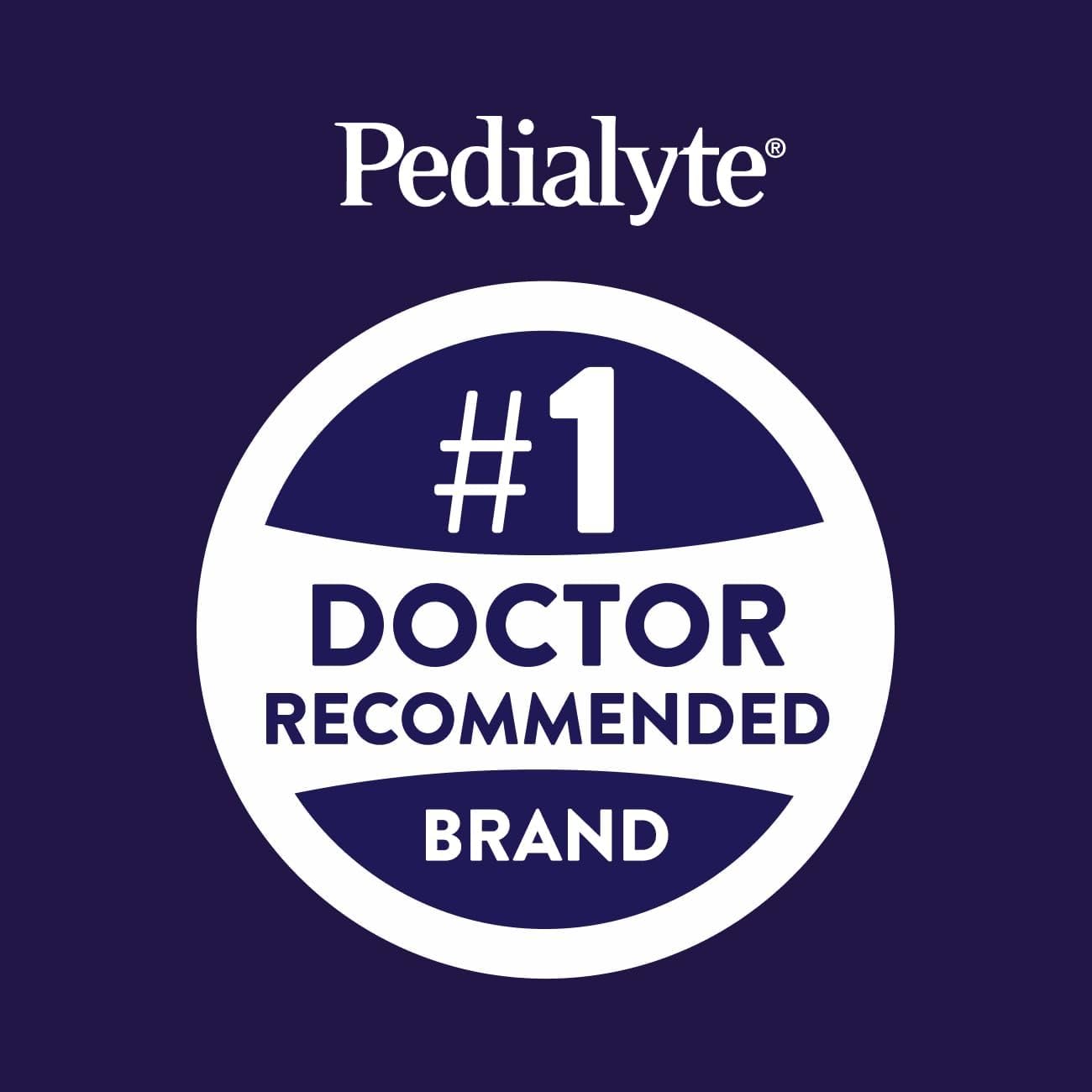 Pedialyte Electrolyte Powder, Hydration Drink for Kids & Adults, Orange, 8 Powder Packets