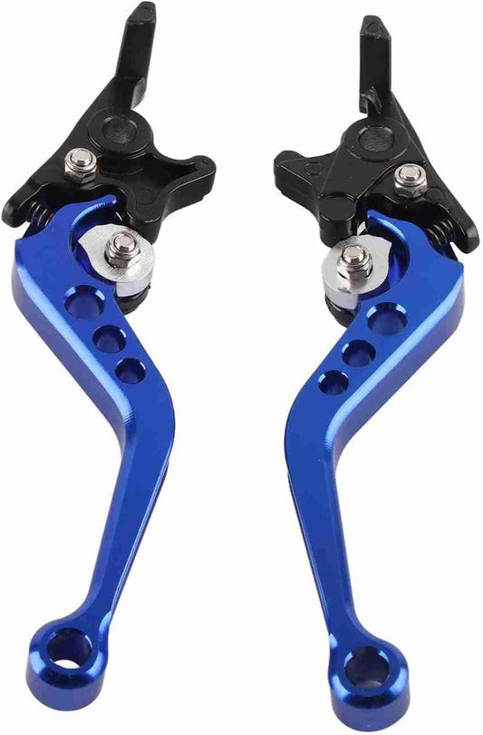 Premium CNC in Alluminio in Lega di Motocicletta per Motociclette di Modifica della Leva del Freno a Disco con Prestazioni Stabili Gy6 Xmax 400 per lo Spostamento Sotto (rosso) (BLUE)