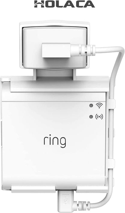 HOLACA Outlet Wall Mount for Ring Smart Lighting Bridge,Easily Be Moved-Saving Space-No Messy Wires and Screws