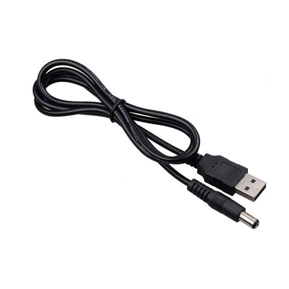 RUITEXUN USB to DC 5.5mm Cable, USB 2.0 A Type Male to DC 5.5mm x 2.1mm DC 5V Power Plug Connector Cable USB to 5V Power Charging Adapter Cable