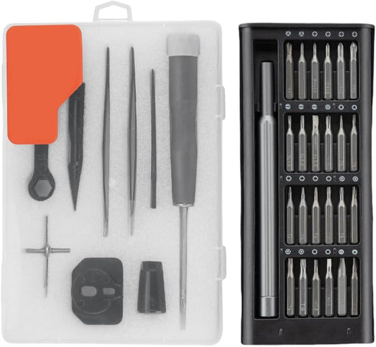Huvqianu Fishing Reel Cleaning Kit, Portable Maintenance Tool Set, Multi Use Repair Wrench, Compact Organizer, Essential Gear Care, for Freshwater And Saltwater Reels