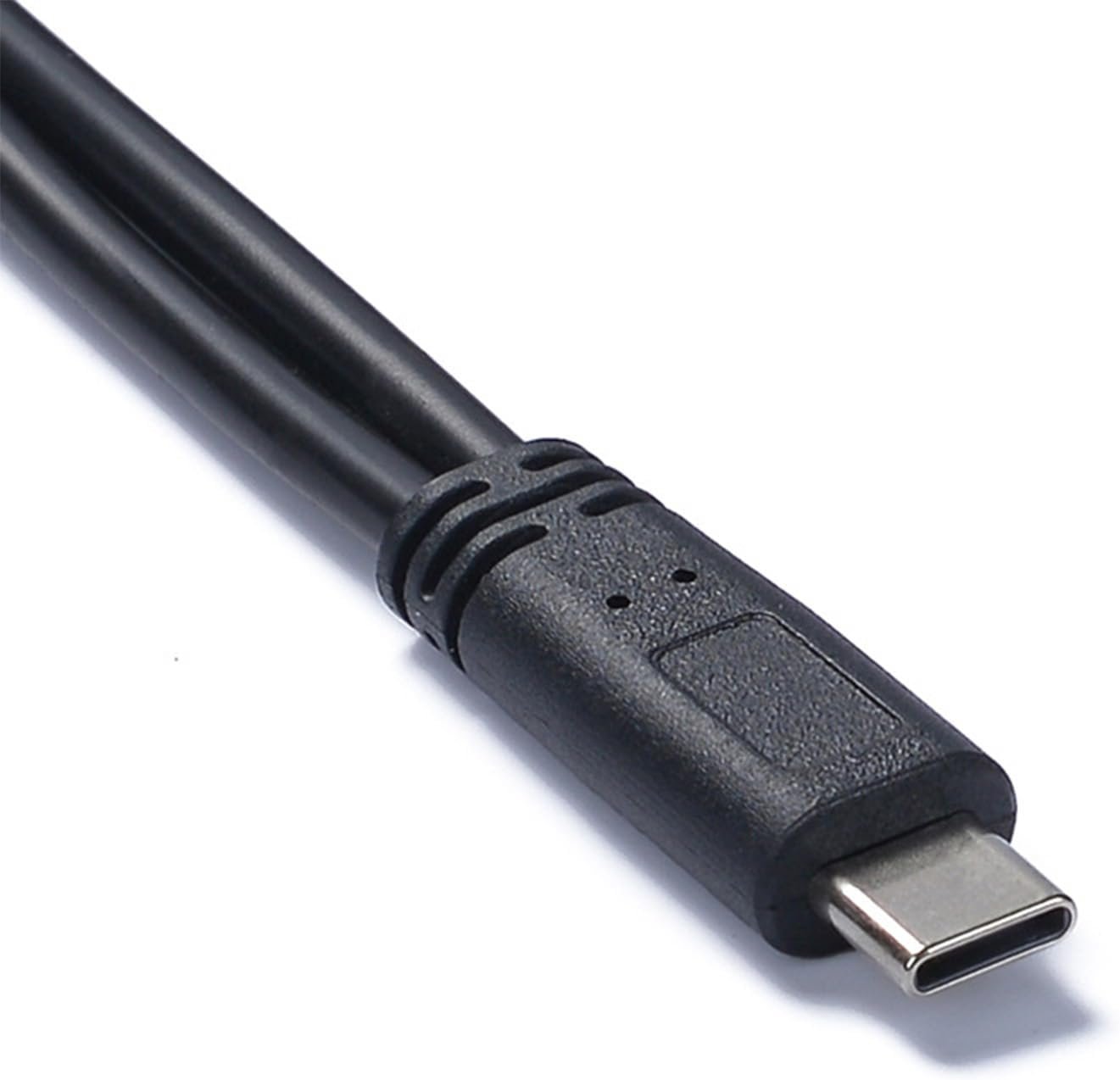 Type C Adapter and Charging Cable with IC Sound Card for Live Streaming and Charging Simultaneously On Devices
