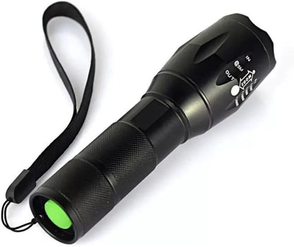 Kunova (TM) 2PCS Tactical Flashlight, Ultra Bright XML T6 LED Torch with 5 Light Modes & Adjustable Focus for Emergency Camping Hiking (2 Pack)