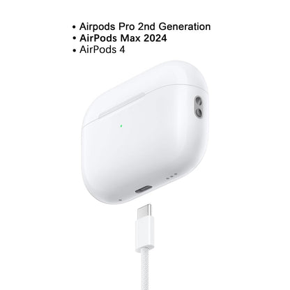 3m iPhone USB C to USB C Woven Cable for iPhone 15/16, 15/16 Plus, 15/16 Pro Max, 20W Fast Charger Cable for AirPods 4, AirPods Pro(2nd Generation) Wireless Earbuds Charging Cord Lead Power Adapter