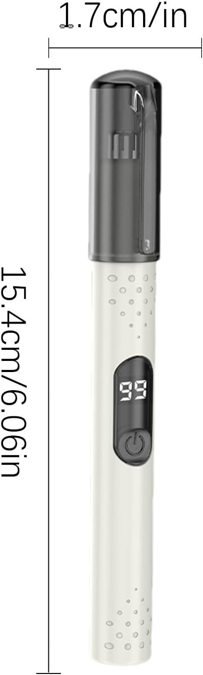 Ungtyb Nose Hair Trimmers, Rechargeable Electric Nasal Cutter, Professional Facial Hair Clipper, Precision Grooming Tool for Men & Women, Abs, PP Material, 6.06x6.69in