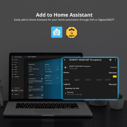 Smilewolf SNZB-06P Zigbee Human Presence Sensor Rardar Detector Motion Sensor Smart Home Automation for Alexa Alice ZHA Zigbee2MQTT (4)