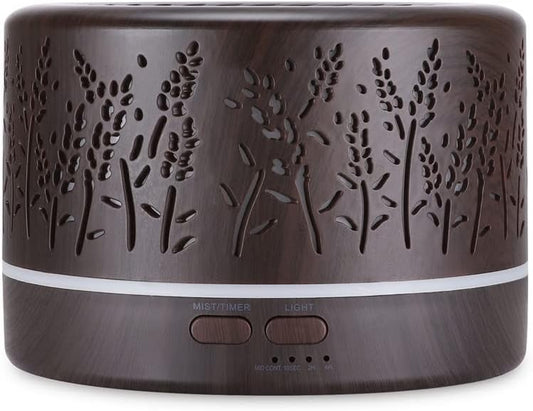 700ml Remote Control Electric Air Humidifier Aroma Diffuser Essential Oil Cool Mist Maker 7 LED Light Coloful(D,JP Plug)