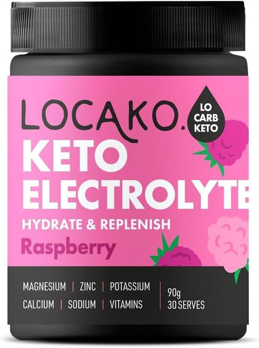 Locako Keto Electrolytes, Raspberry 90 g