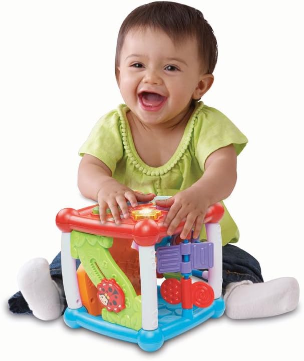 VTech Turn & Learn Cube - Activity Toy -150503 - Red