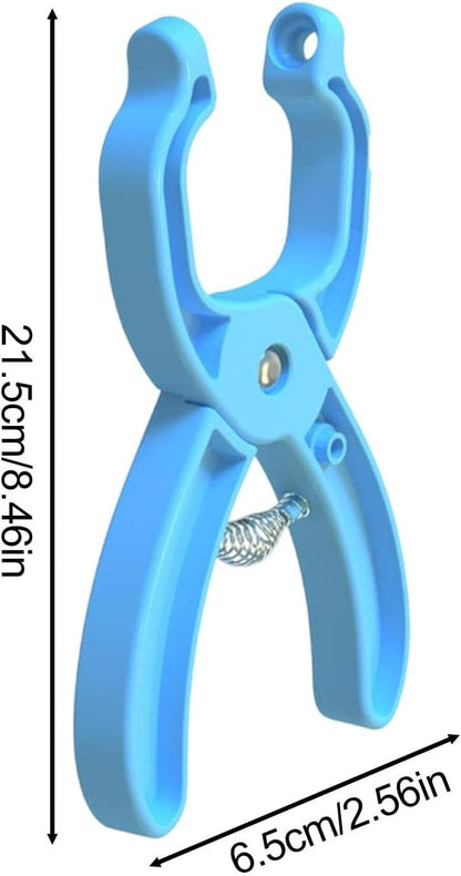 Crochet Eye Tool, Crochet Doll Supplies, Safety Eye Tool Pliers for Attaching Safety Eyes, Doll Making Pliers with Washers, for Sewing Projects, Fits 5-30mm Stuffed Animal Eyes
