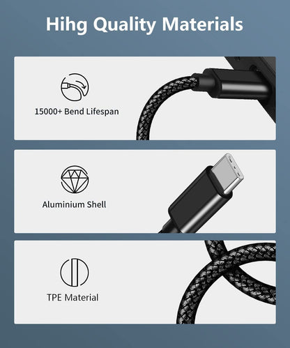 USB C to 3.5mm Aux Cable, 2 in 1 USB C to 3.5mm Car Stereo Aux Headphone Jack Cable with USB C Charging Compatible with iPhone 15/15+/15Pro, Galaxy S24/S23 Ultra/S22/S21/S21FE/S20, Pixel 8/7Pro/6/6Pro