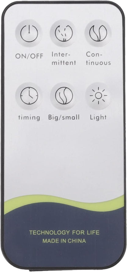 UHCPVHQQQ Aroma Air Humidifier, Automatic Power Off Ambience Night Light Remote Control Portable 300ml Wood Grain Air Humidifier for Living Rooms