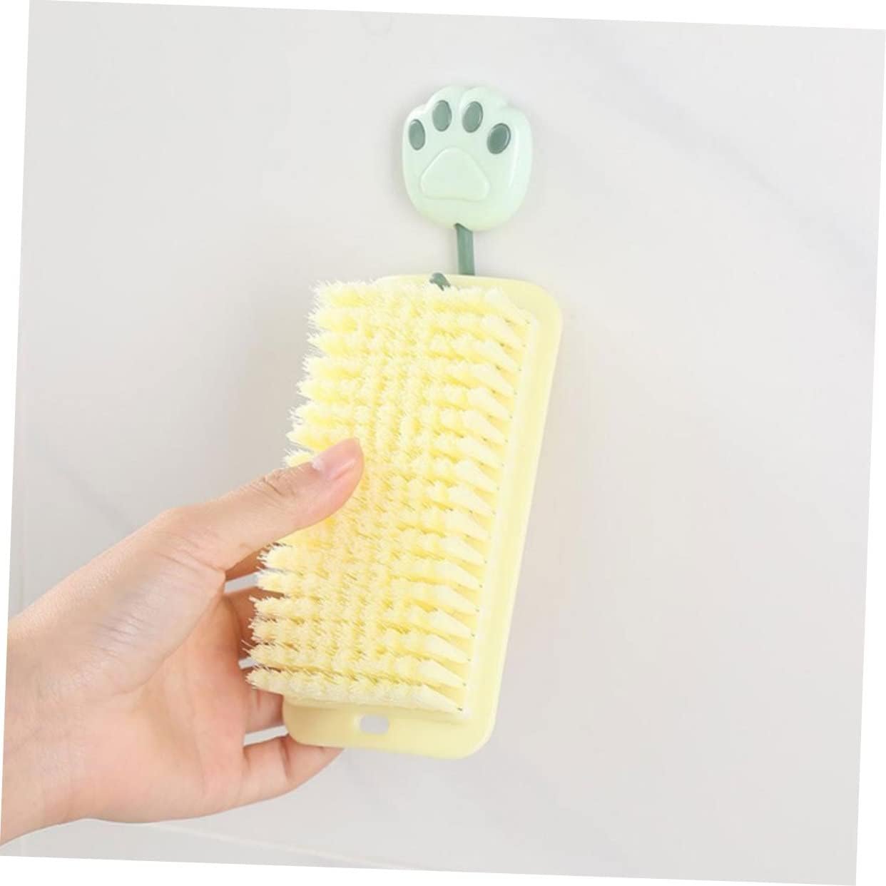 GLEAVI Home Cleaning Essential 2-Piece Soft Bristle Brush Set for Shoes Laundry and More and Easy to Use
