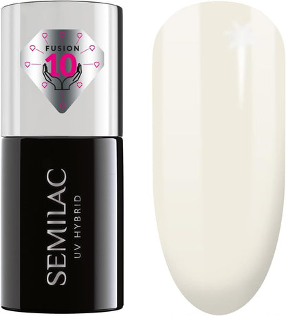 Semilac Extend Care UV Semi-Permanent Nail Polish 5-in-1 820 Light Gray 7.3 ml