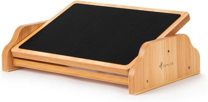 StrongTek Rocking Foot Rest Under Desk, Ergonomic Foot Stool with Three Adjustable Positions, Non-Slip Foot Step for Comfort & Stability, Enhance Work Posture & Circulation, Perfect for Office, Home