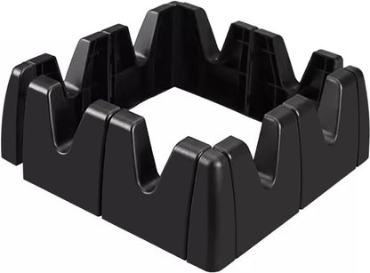 EHERDM 2 Pack Adjustable Trunk Divider - Automotive Storage Organizer - Space-saving Car Grocery Organizer - Multipurpose Trunk Carrier for SUV, Van, Minivan