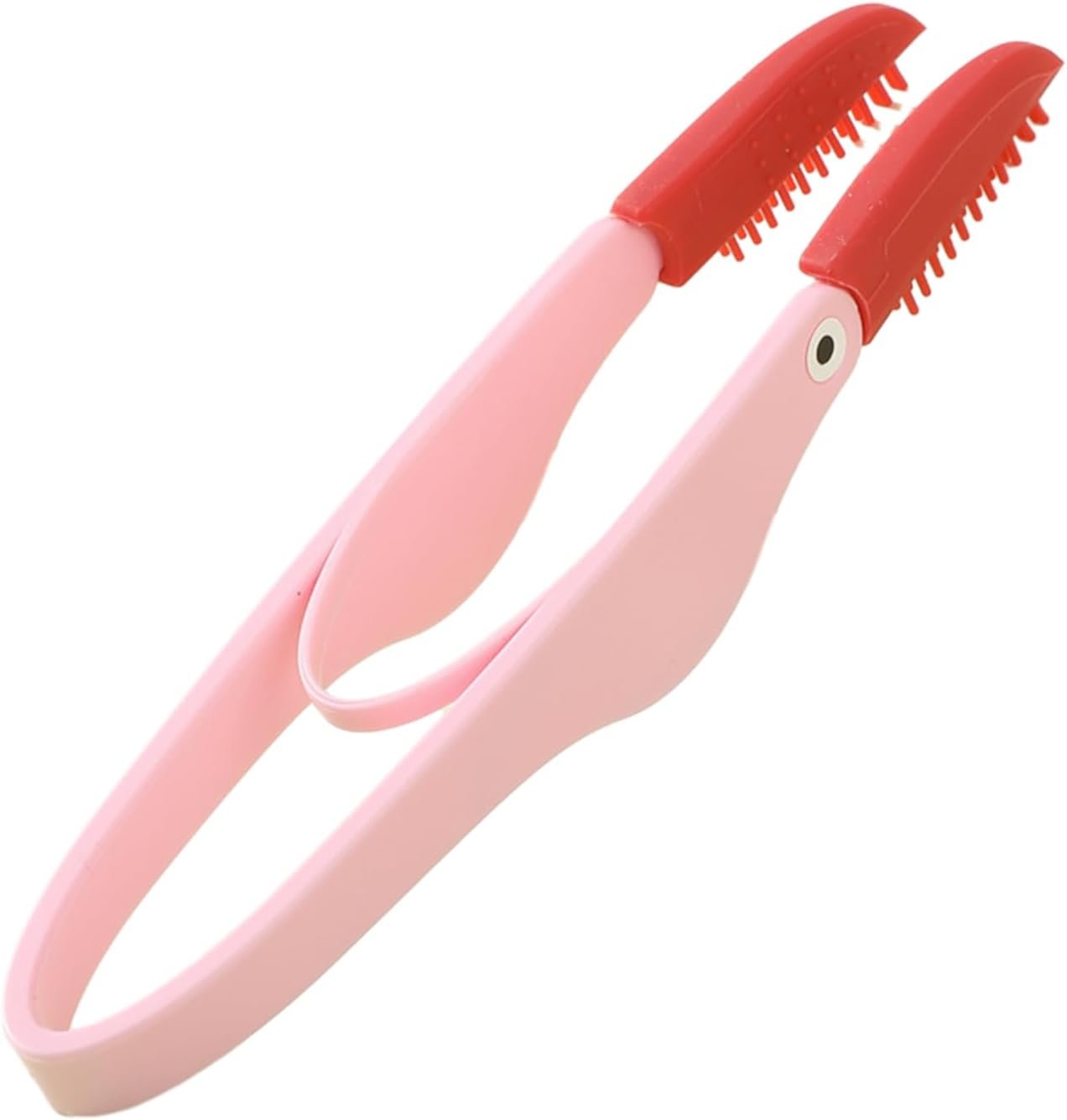 Dog Eye Comb - Silicone Brush Head Dog Face Comb with Anti-Slip Handle - Flexible Dog Comb, Multipurpose Pet Comb for Ear, Grooming, Removes Crust, Mucus, and Stains