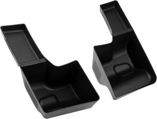 Kiwi Master Wheel Well Storage Trunk Organizers for 2018-2023 Jeep Wrangler JL Rear Storage Bin Box Tray, JL Interior Accessories Parts, Left & Right Side, Pair, Black