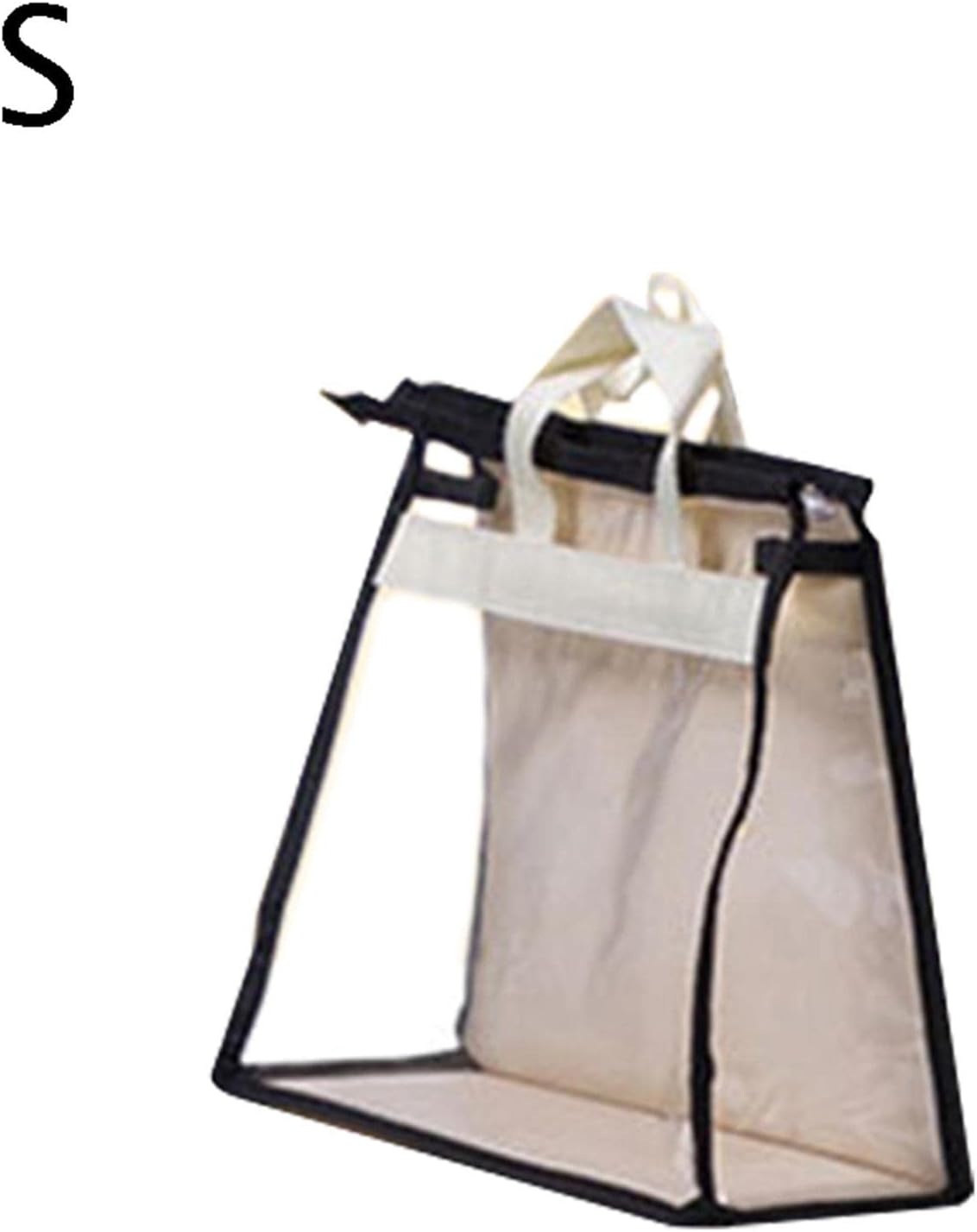 Clear Purse Protector Bag | Purse Storage Bag Organization for Hanging Closet with Zipper and Handle - Dust Bags for Wall Hanging, Purse Storage Organizer for Closet Pochy